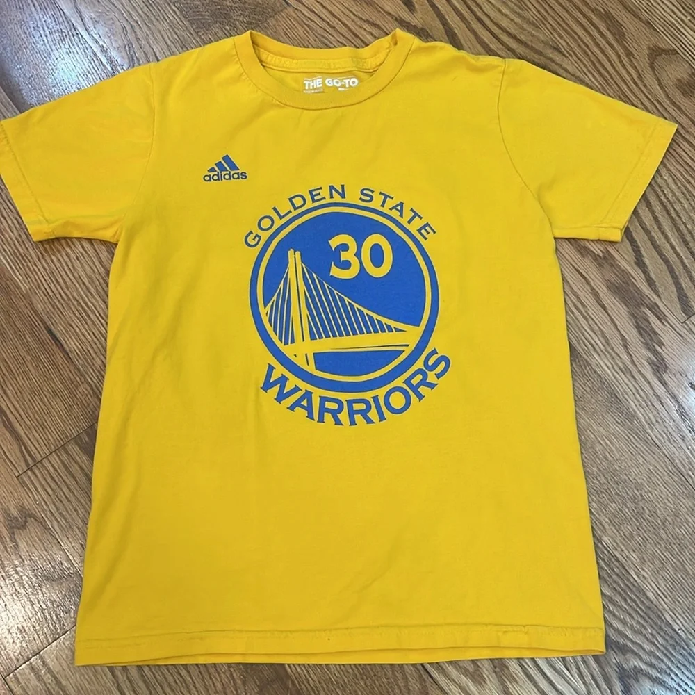 Steph Curry Golden State Warriors Adidas Shirt. Size S 8. Excellent Condition.